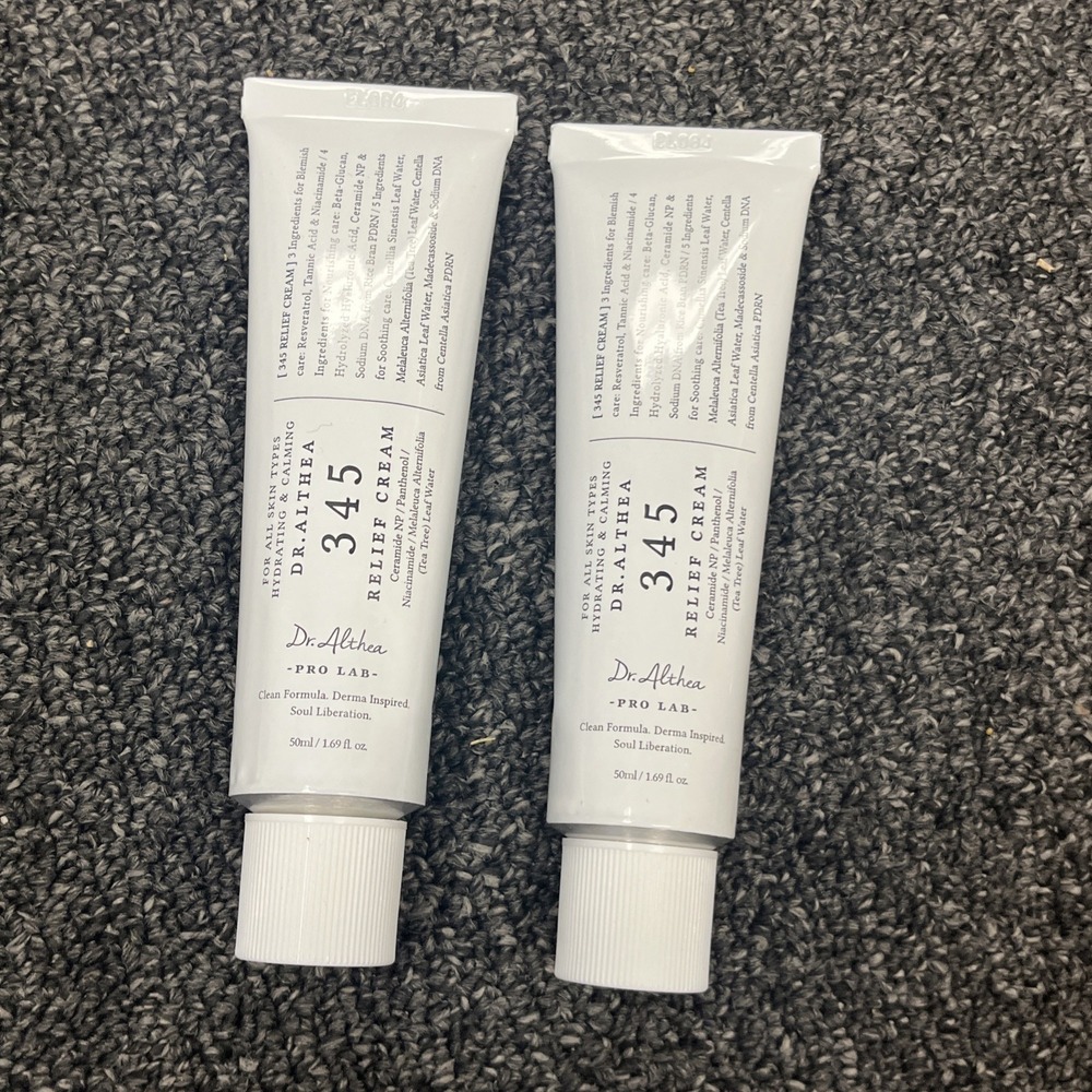 Dr.Althea 345 Relief Cream | Moisturizer for Soothing Recovery & Blemish (2-pack